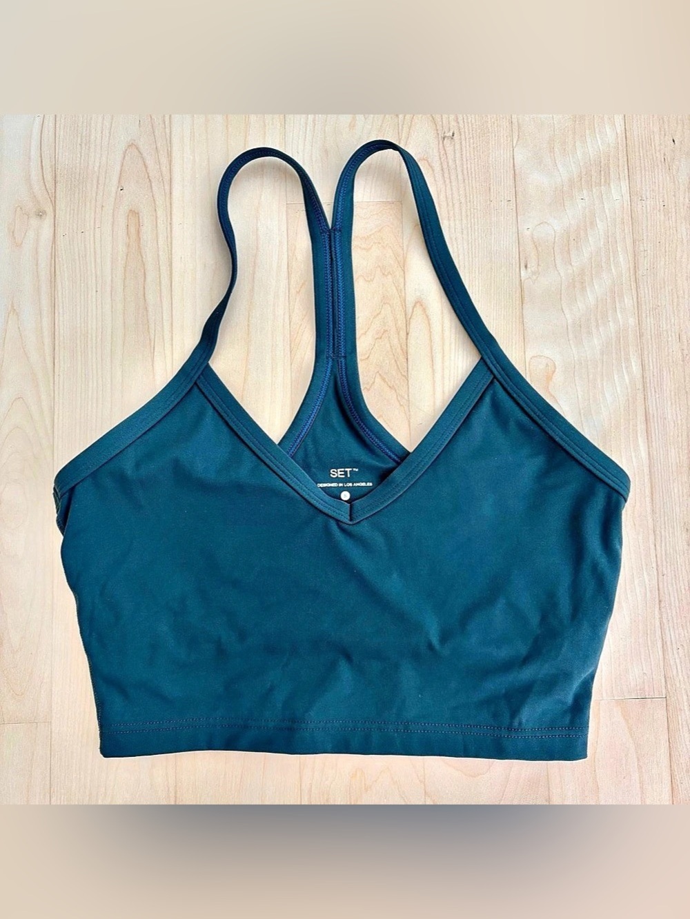 SET Active Dark Green Sports Bra & Leggings Set